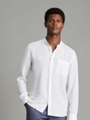 Premium Grandad Collar Shirt