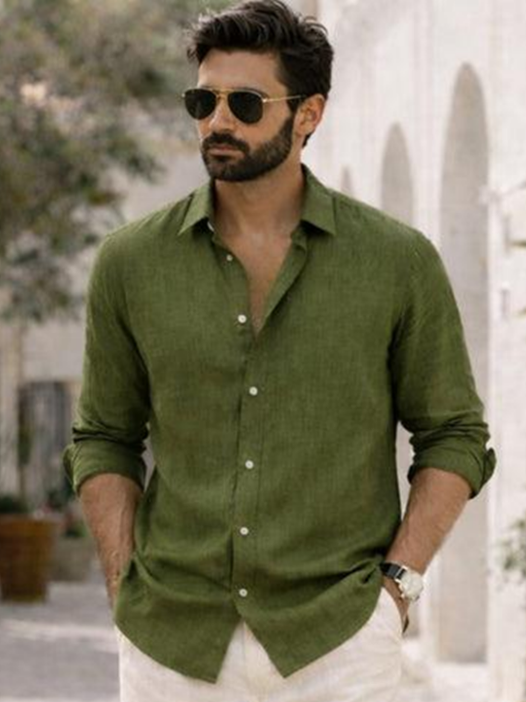 Premium Linen Shirt - Image 10
