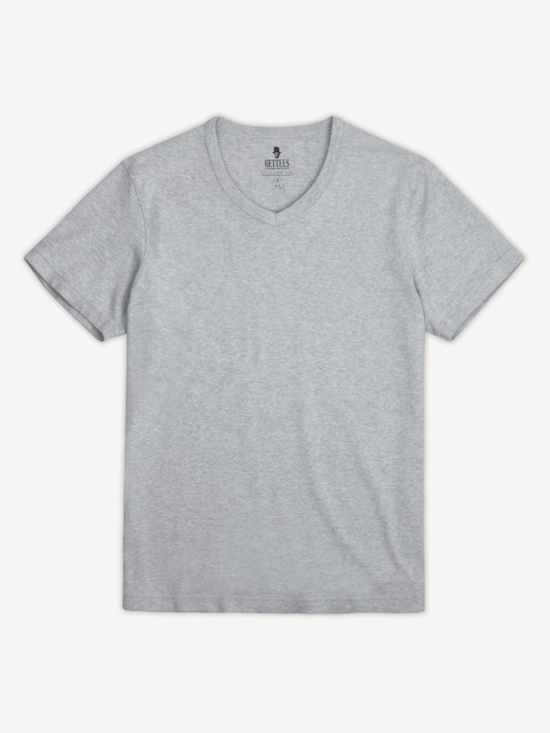 Premium V-Neck Cotton Tee - Image 4