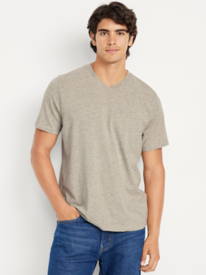 Premium V-Neck Cotton Tee