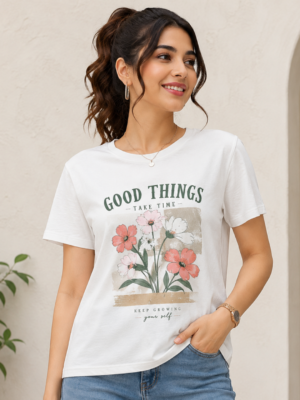 Floral Graphic Everyday T-Shirt