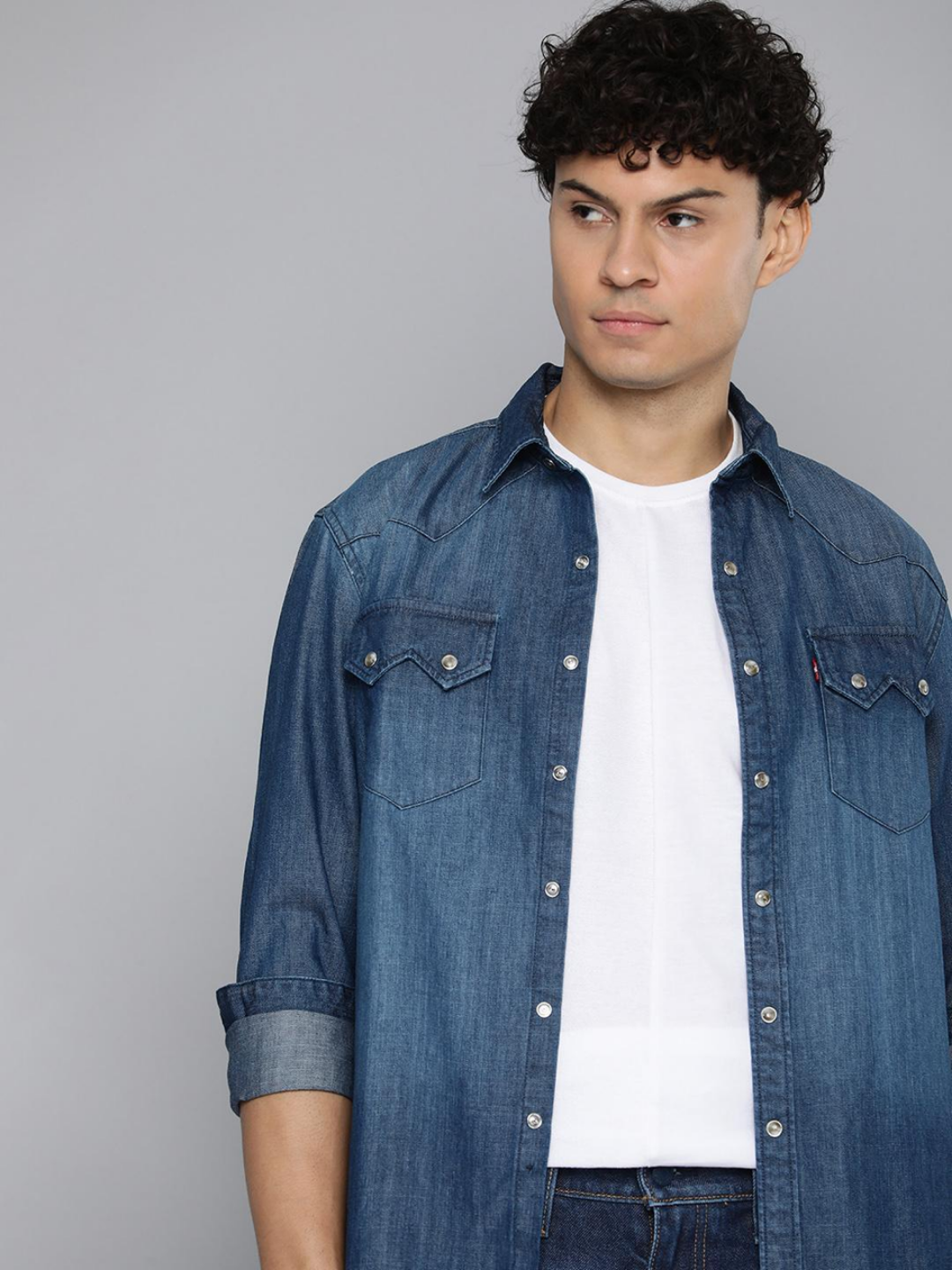Premium Denim Shirt - Image 8