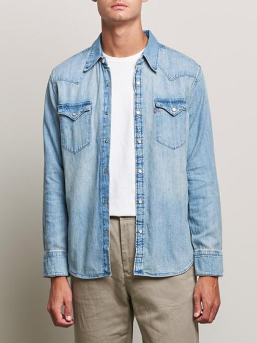 Premium Denim Shirt - Image 3